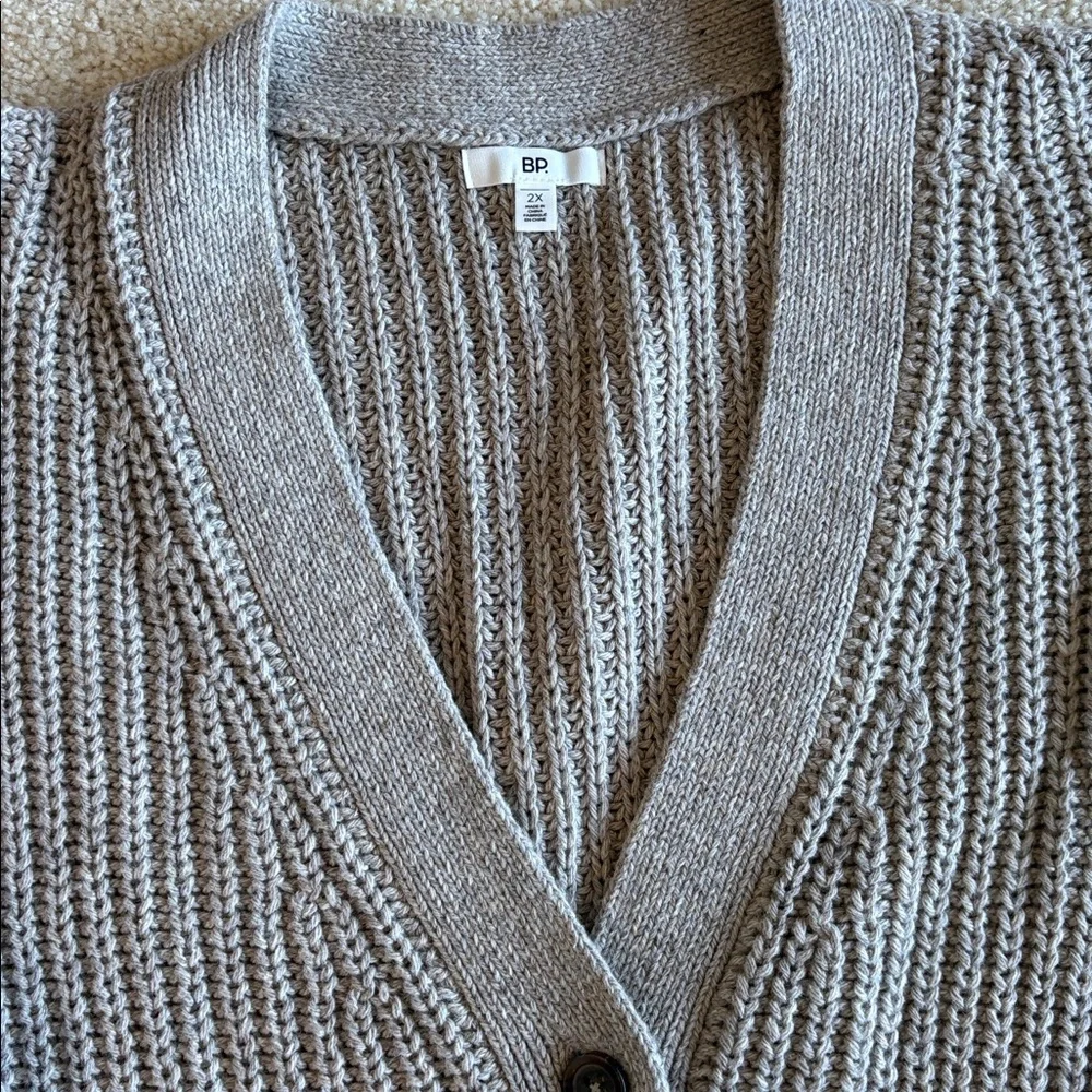 NWT BP Cotton Cardigan Sweater - Picture 3 of 7